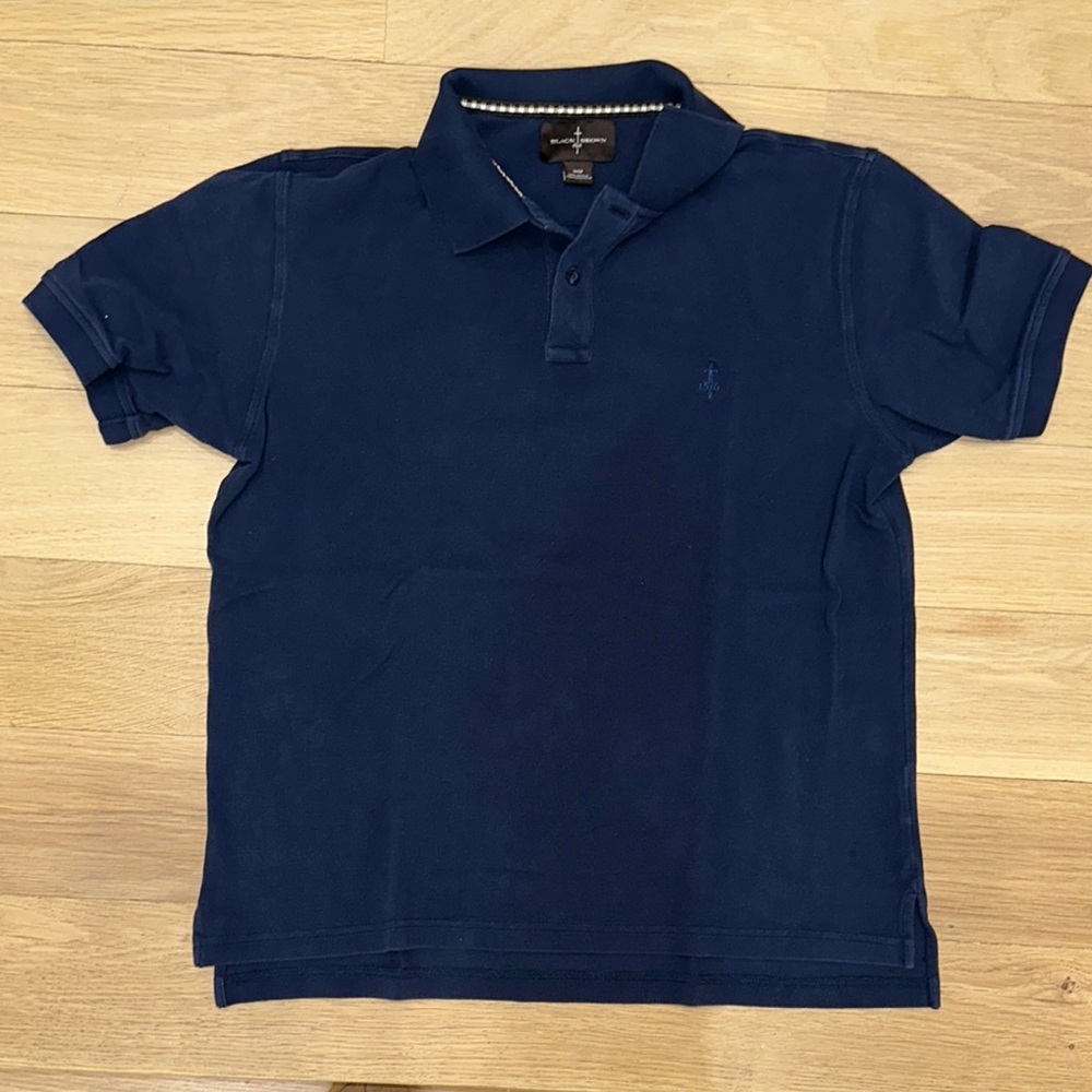 Navy Colored “Black and Brown 1826” Polo Shirt